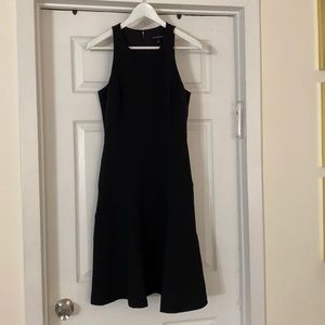 Structured Banana Republic Black dress Size 4 with zipper and keyhole back